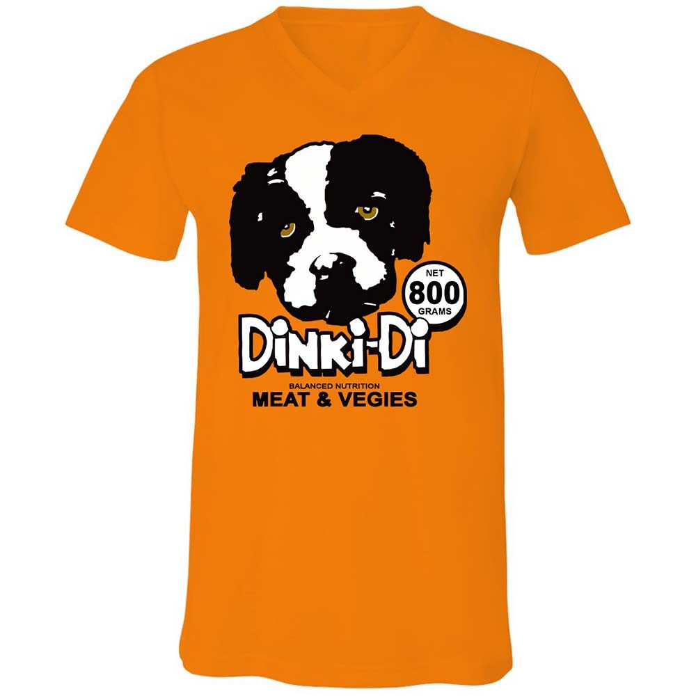 Unisex V-Neck T-Shirt - S1S8SM1U - Orange - 7