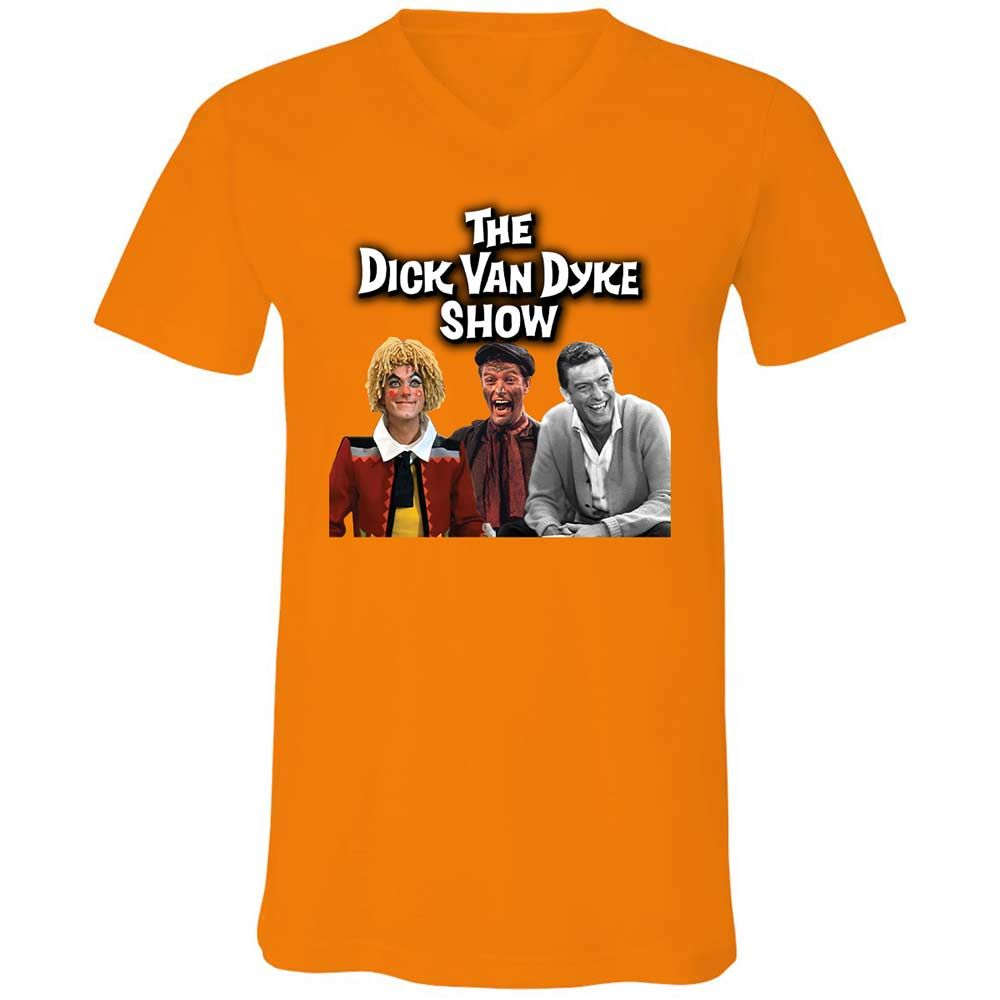 Unisex V-Neck T-Shirt - SXHXHN2H - Orange - 7