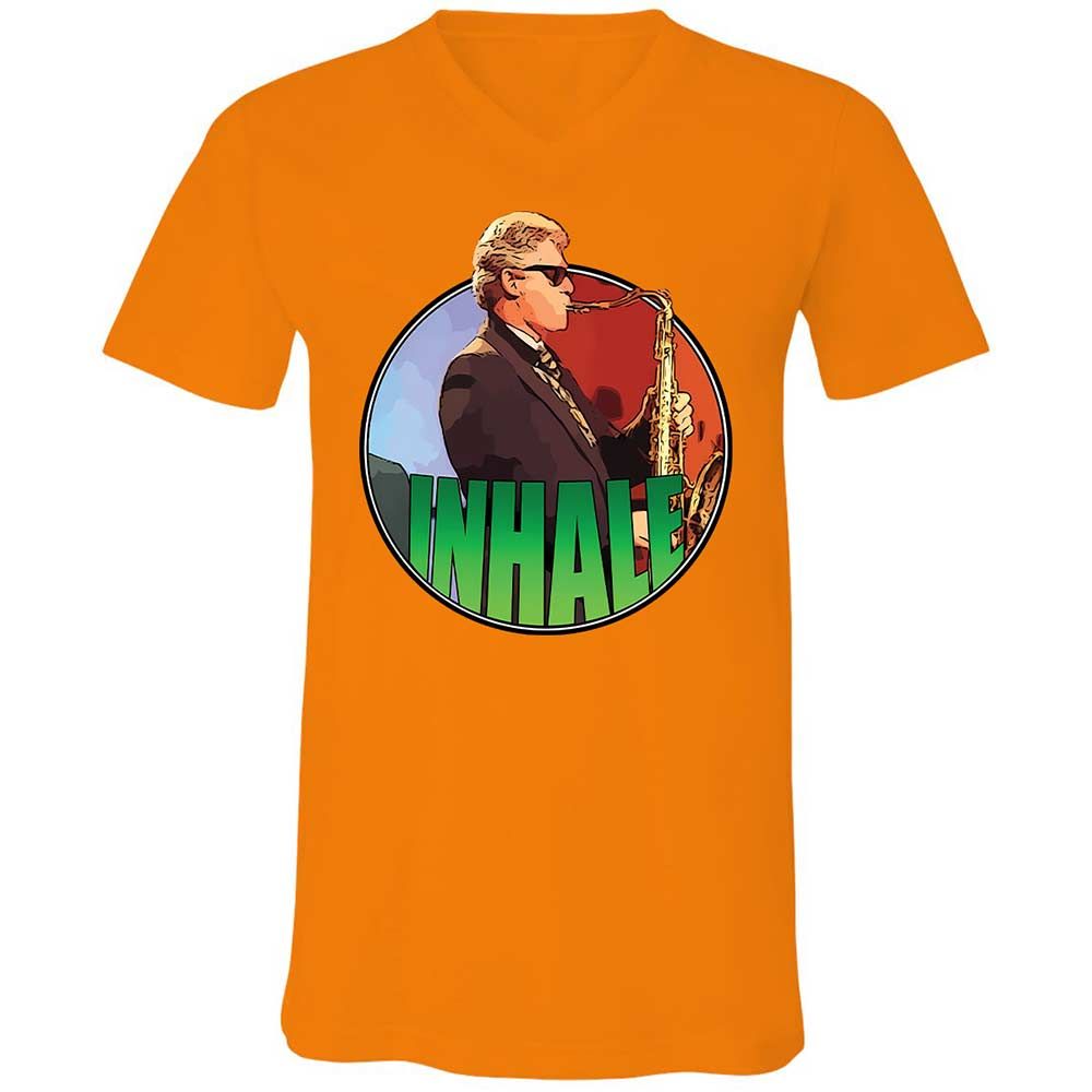 Playing the Saxophone - Orange - 7