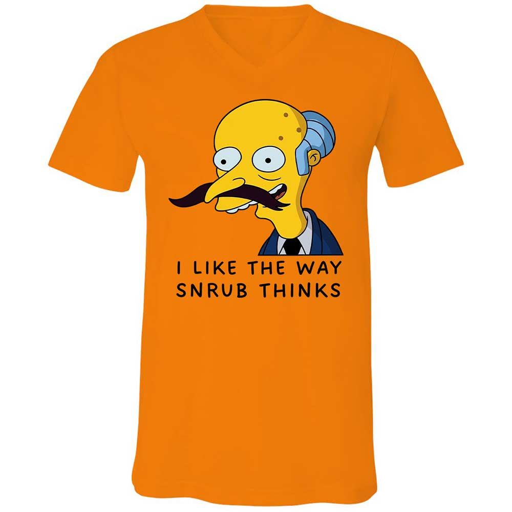 I Like the Way Snrub Thinks - Orange - 7