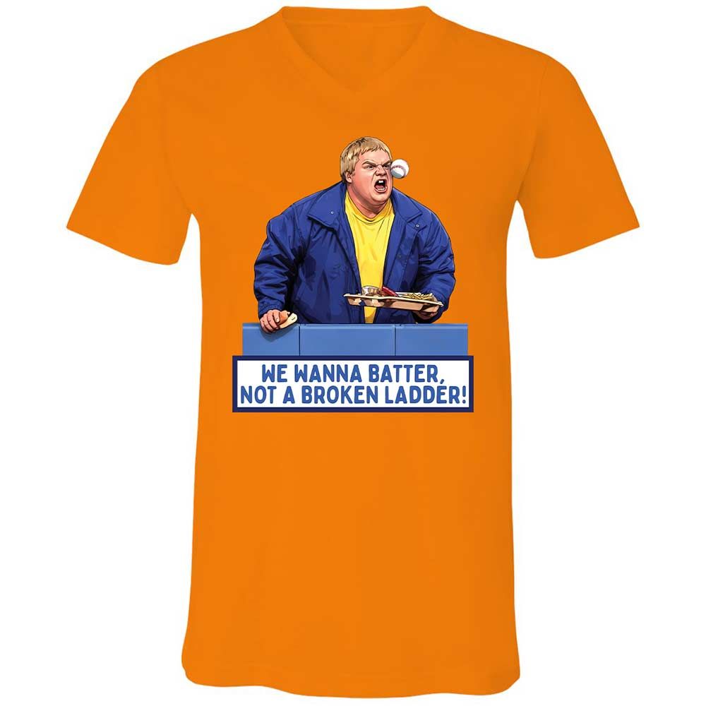 Unisex V-Neck T-Shirt - TU2NT2KB - Orange - 7