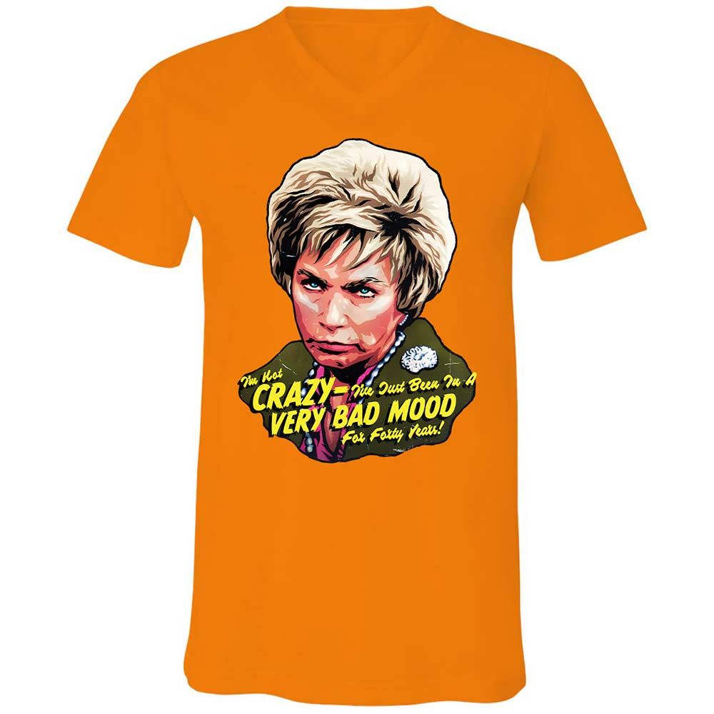 Unisex V-Neck T-Shirt - 9QWY4DFN - Orange - 7