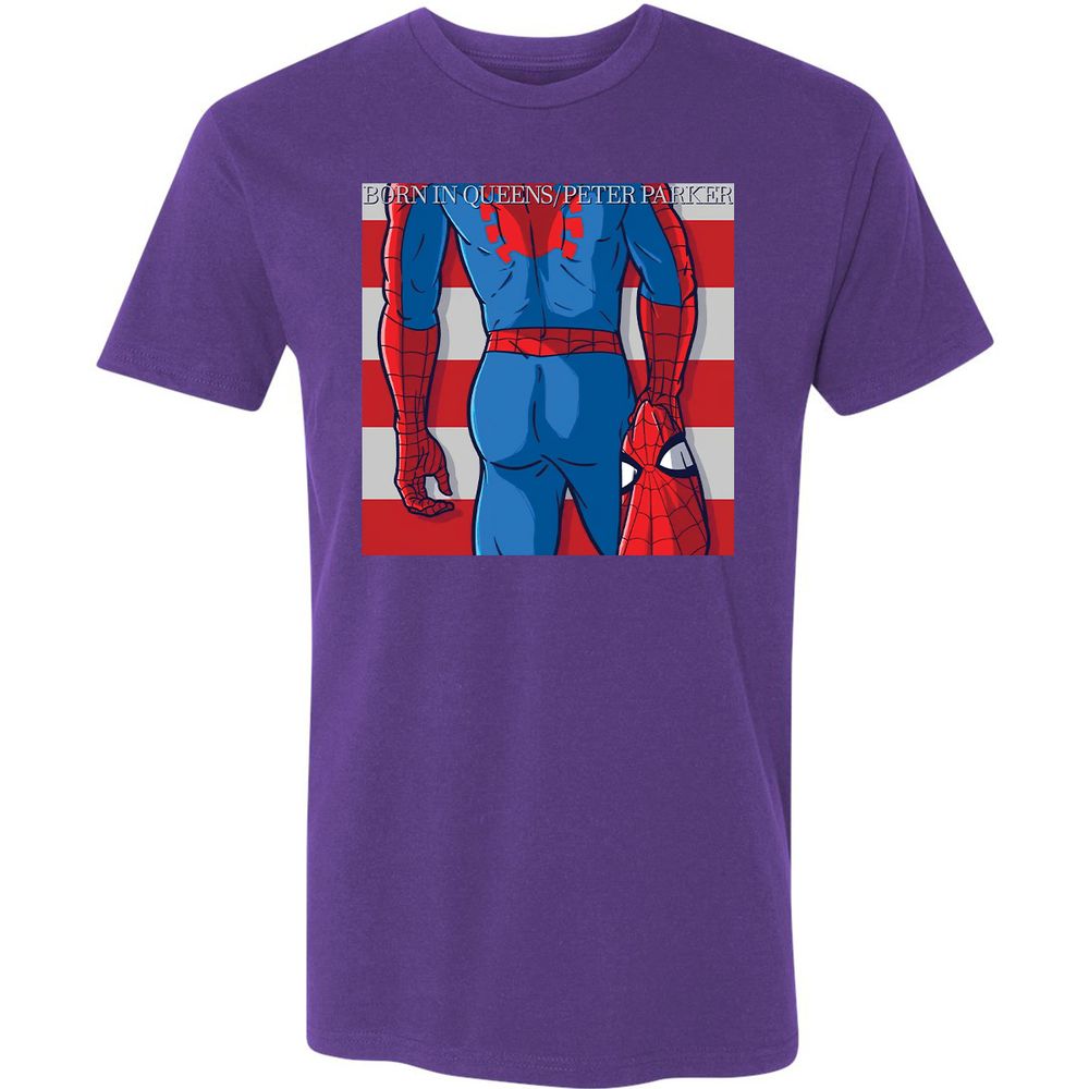 Premium Unisex T-Shirt - 83482UJP - Purple Rush - 7