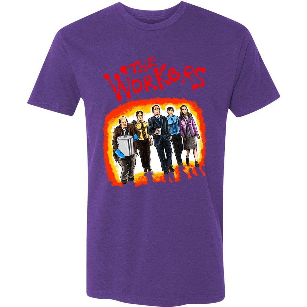 Premium Unisex T-Shirt - M9H877LF - Purple Rush - 7