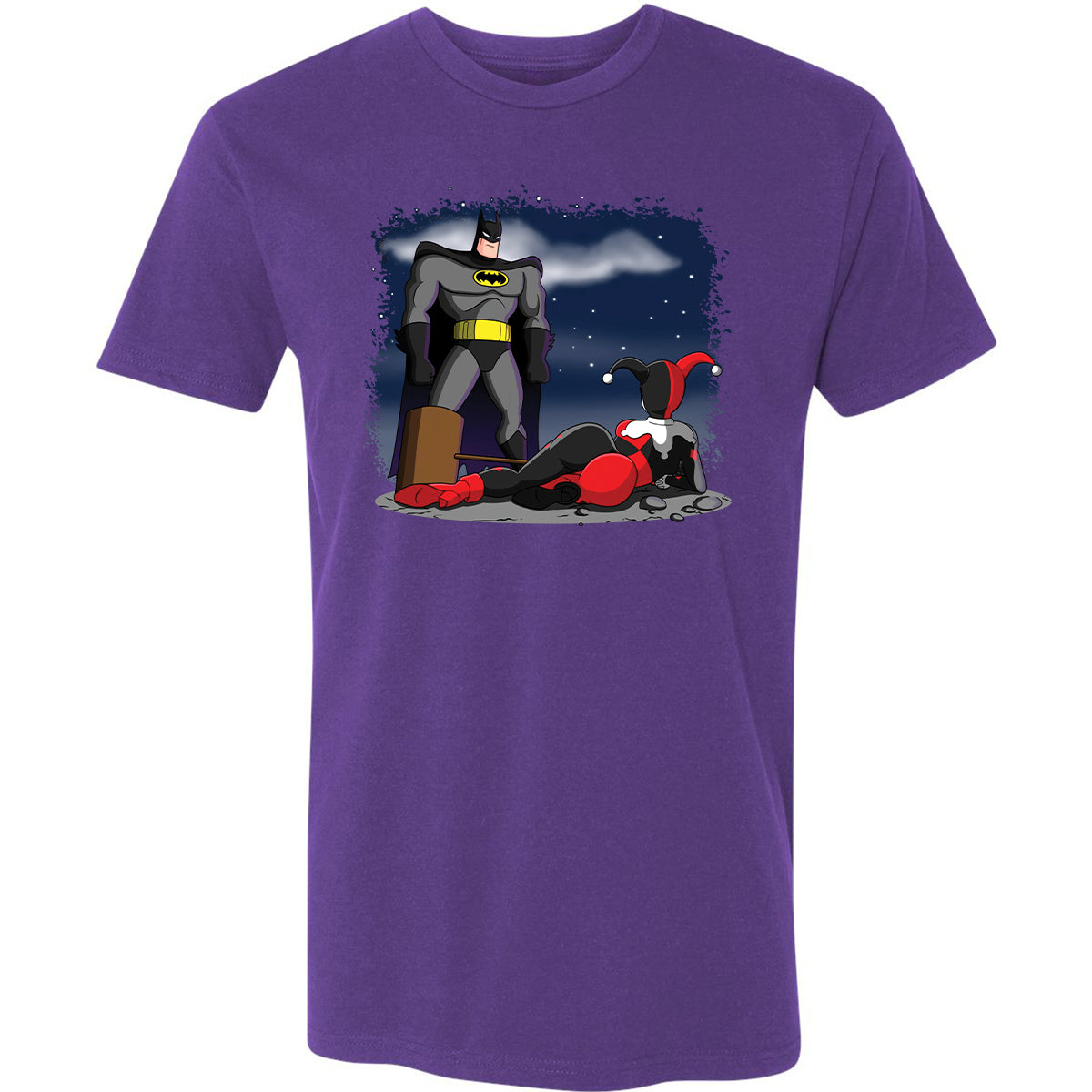 Premium Unisex T-Shirt - 8KXACJZR - Purple Rush - 7