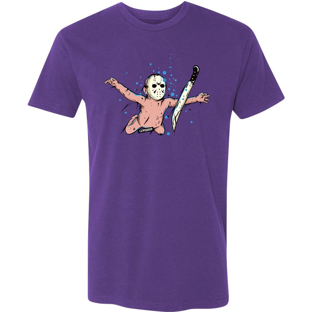 Premium Unisex T-Shirt - TEBWG5CG - Purple Rush - 7