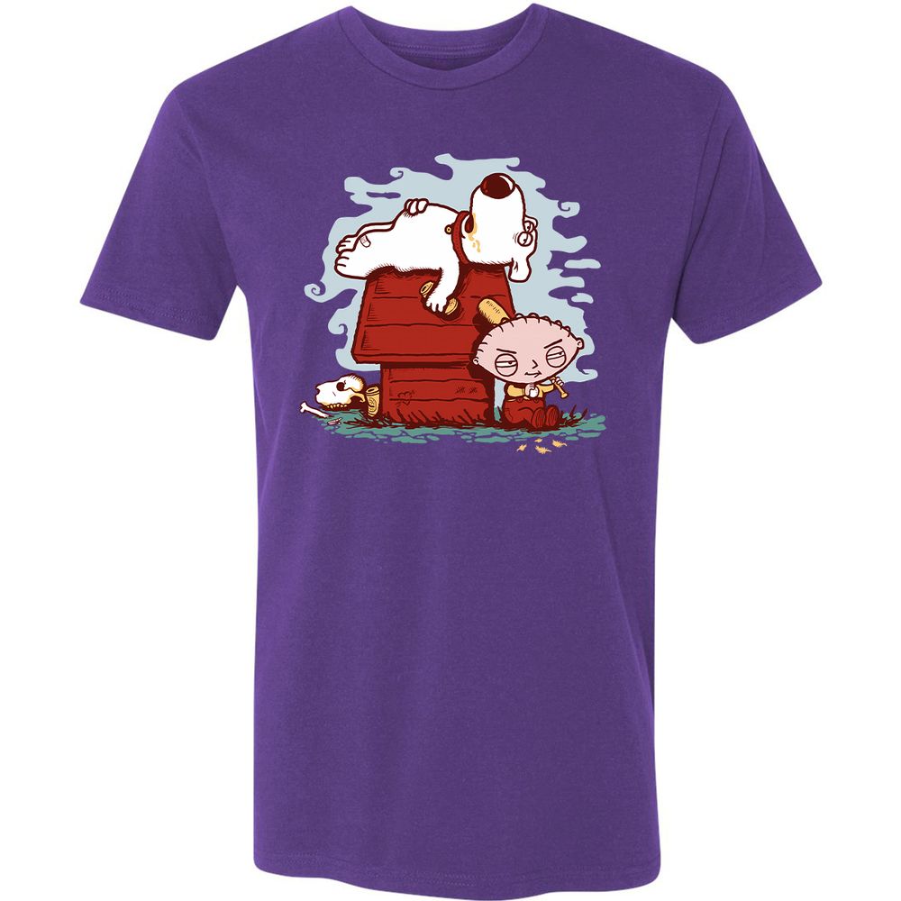 Premium Unisex T-Shirt - CUDQ9TPL - Purple Rush - 7