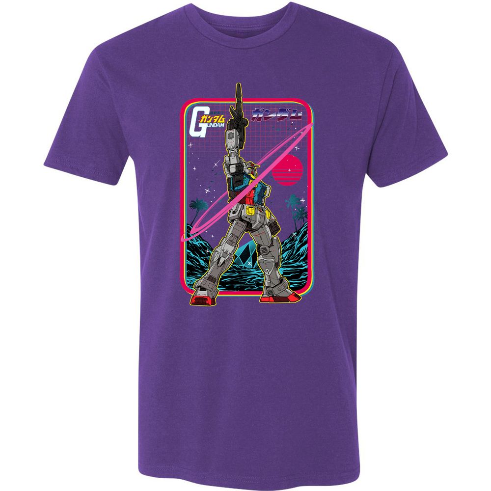Premium Unisex T-Shirt - 4VHEPQ1A - Purple Rush - 7