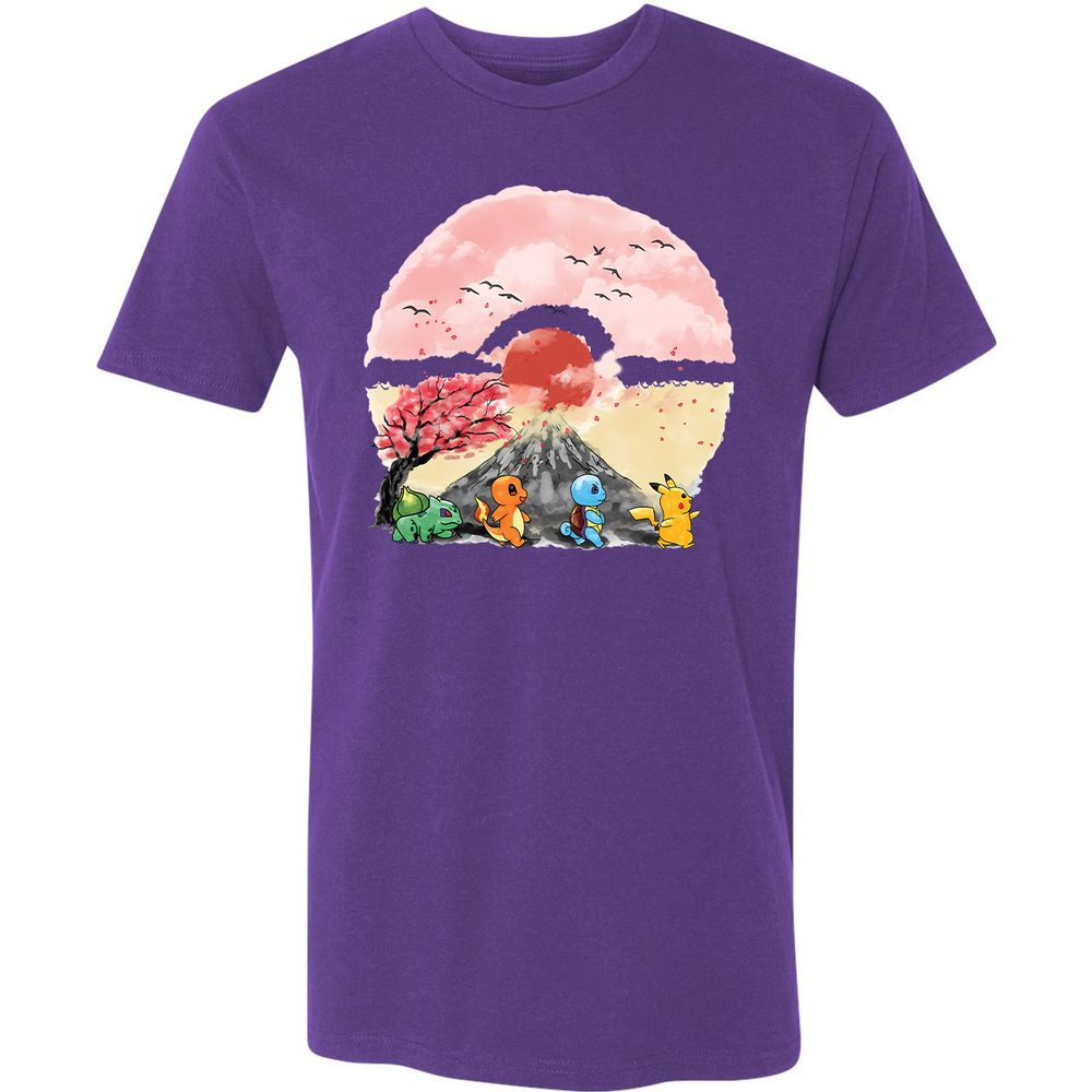 Premium Unisex T-Shirt - 47HBB6X7 - Purple Rush - 7