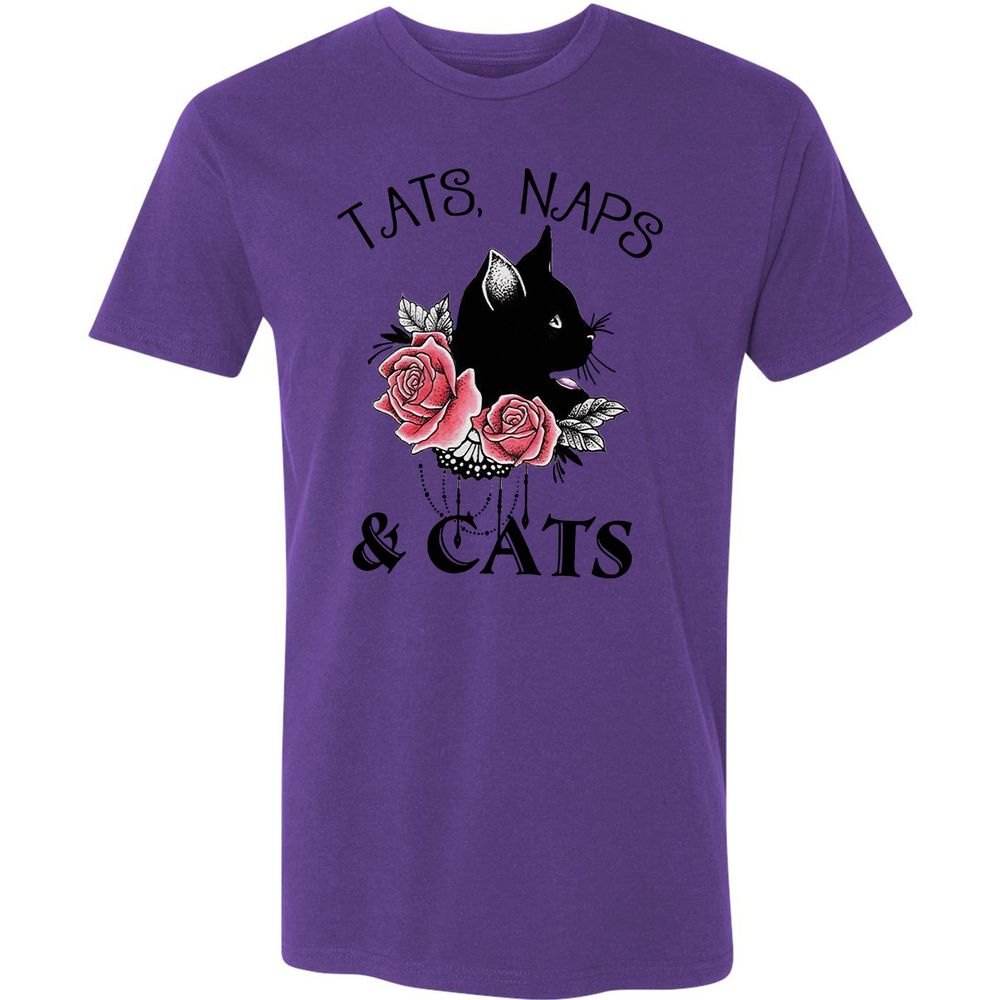 Premium Unisex T-Shirt - 98FL81SY - Purple Rush - 7