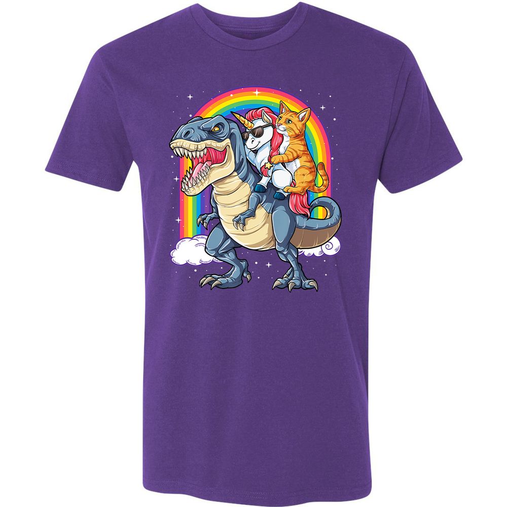 Premium Unisex T-Shirt - PZNWAQ27 - Purple Rush - 7