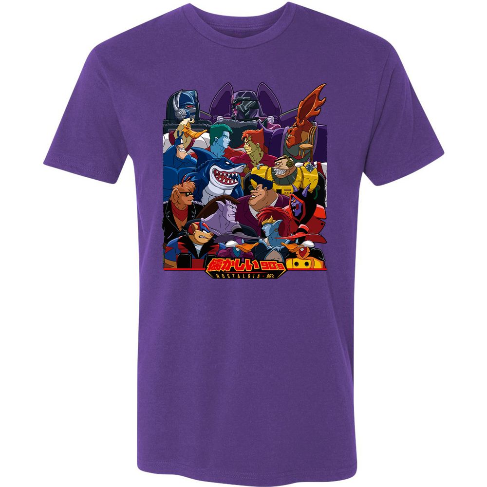 Premium Unisex T-Shirt - Y4LGV7WQ - Purple Rush - 7