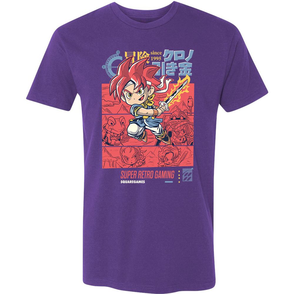 Premium Unisex T-Shirt - 7XBYCAWS - Purple Rush - 7