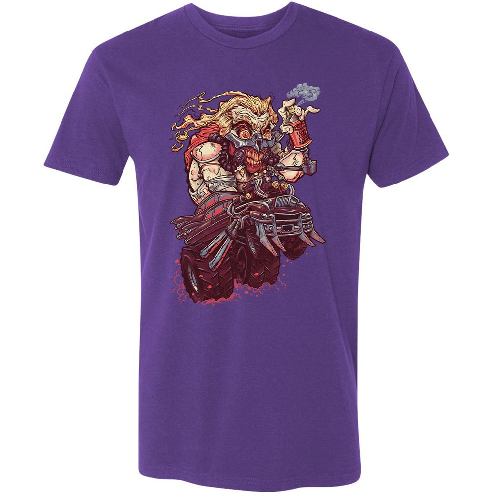 Premium Unisex T-Shirt - W3FKZB4B - Purple Rush - 7