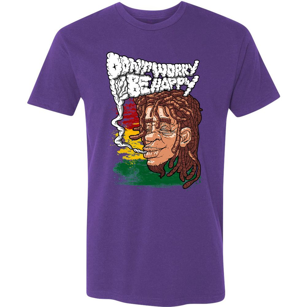 Premium Unisex T-Shirt - LS87J2P2 - Purple Rush - 7