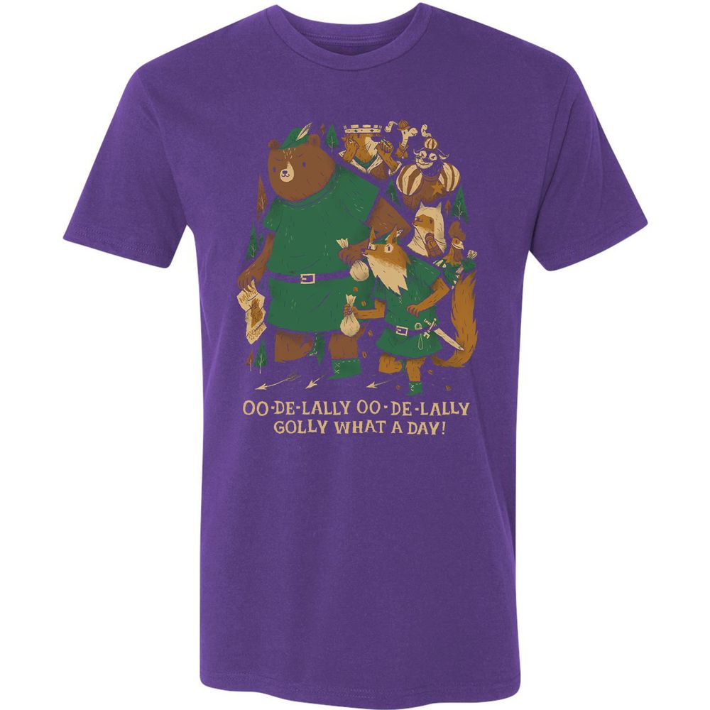Premium Unisex T-Shirt - UZ7PSDAE - Purple Rush - 7