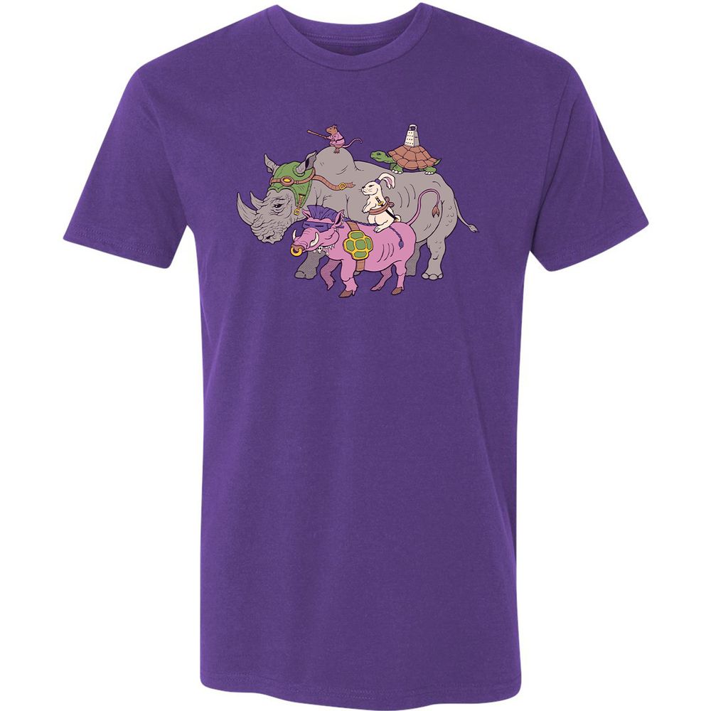 Premium Unisex T-Shirt - 7BUTGZX1 - Purple Rush - 7