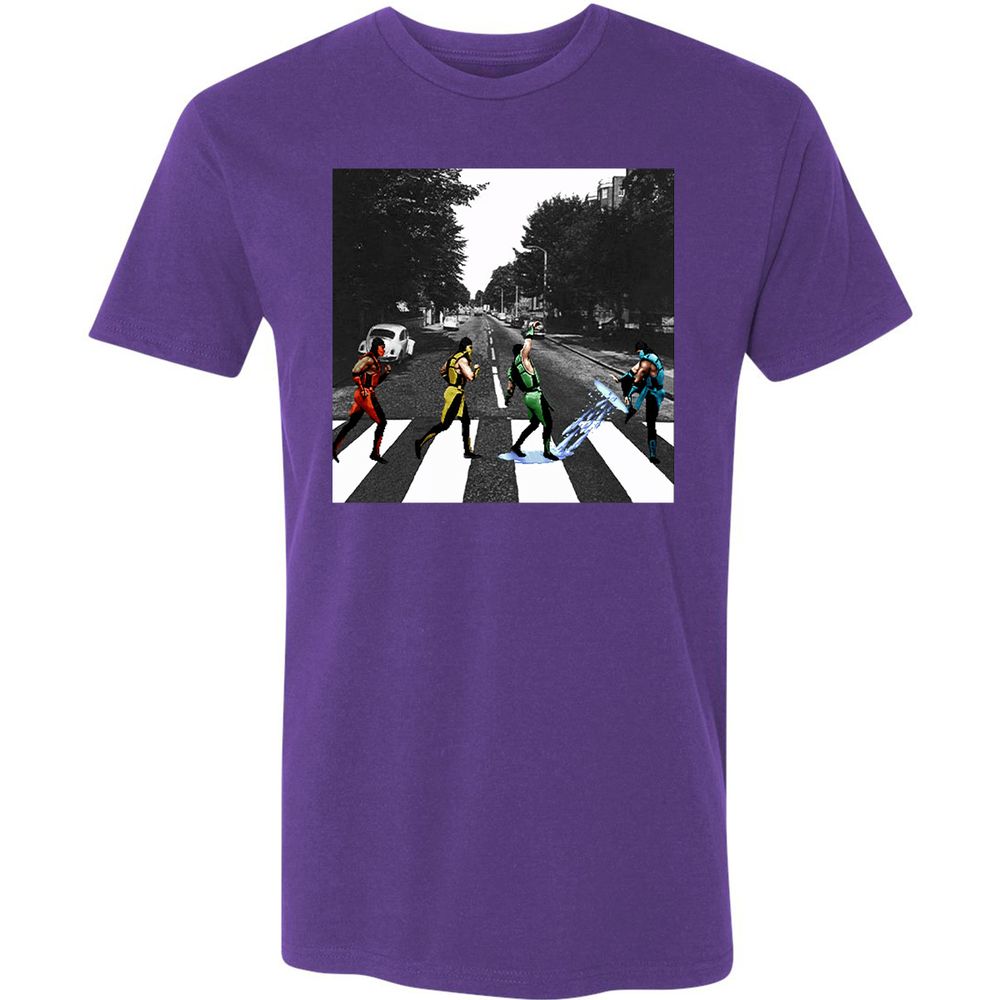Premium Unisex T-Shirt - LQTZVBRS - Purple Rush - 7