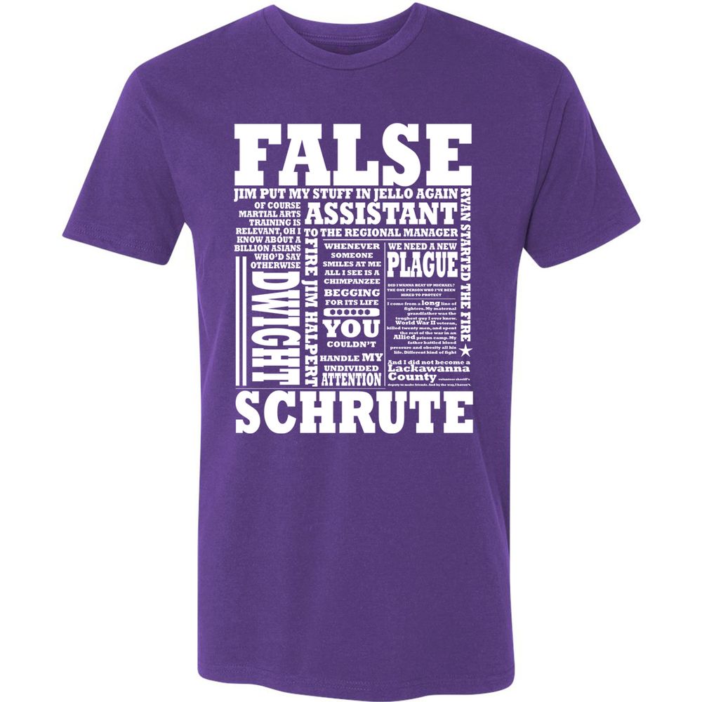 Premium Unisex T-Shirt - 16WU6YGX - Purple Rush - 7