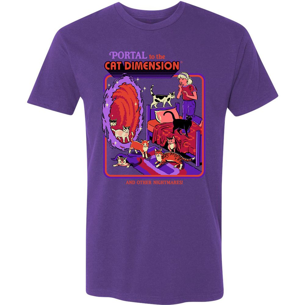 Premium Unisex T-Shirt - VBBF835E - Purple Rush - 7