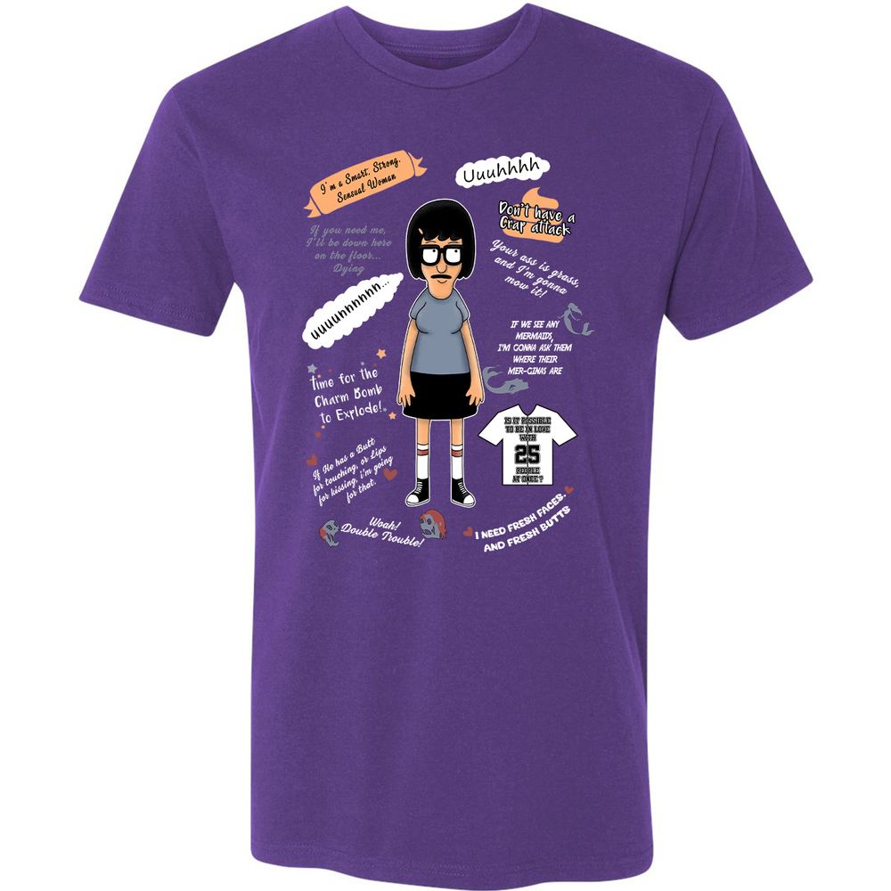 Premium Unisex T-Shirt - 3QDNVC3G - Purple Rush - 7