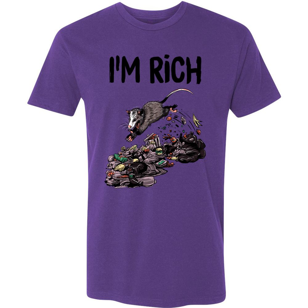 Premium Unisex T-Shirt - 6GD46XTK - Purple Rush - 7