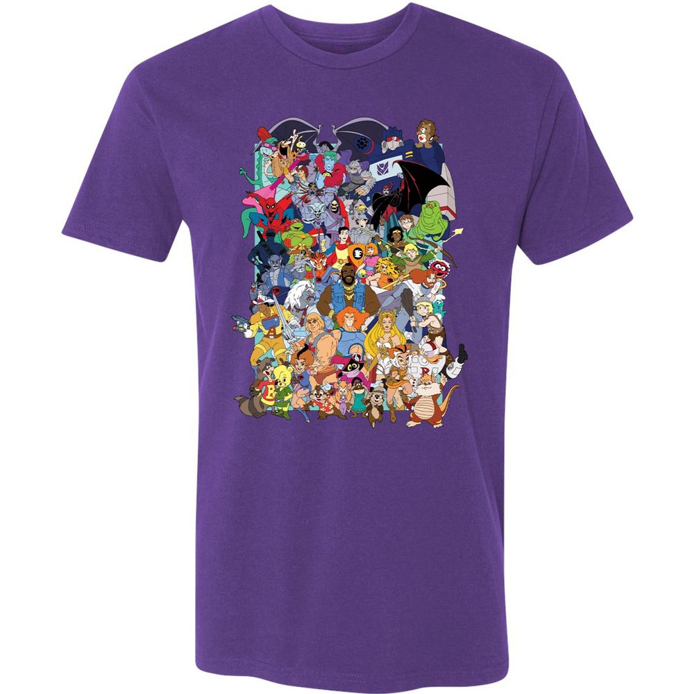 Premium Unisex T-Shirt - MXE12JRH - Purple Rush - 7