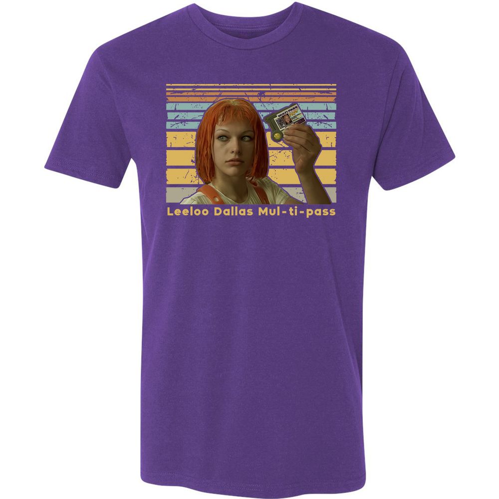 Premium Unisex T-Shirt - LX3EWQ8R - Purple Rush - 7