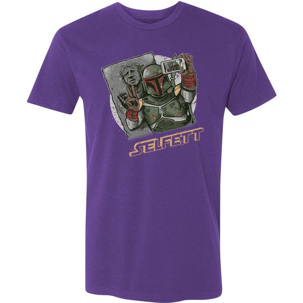 Premium Unisex T-Shirt - YWART6PQ - Purple Rush - 7