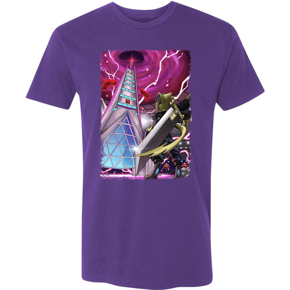 Premium Unisex T-Shirt - 2LR4C69R - Purple Rush - 7