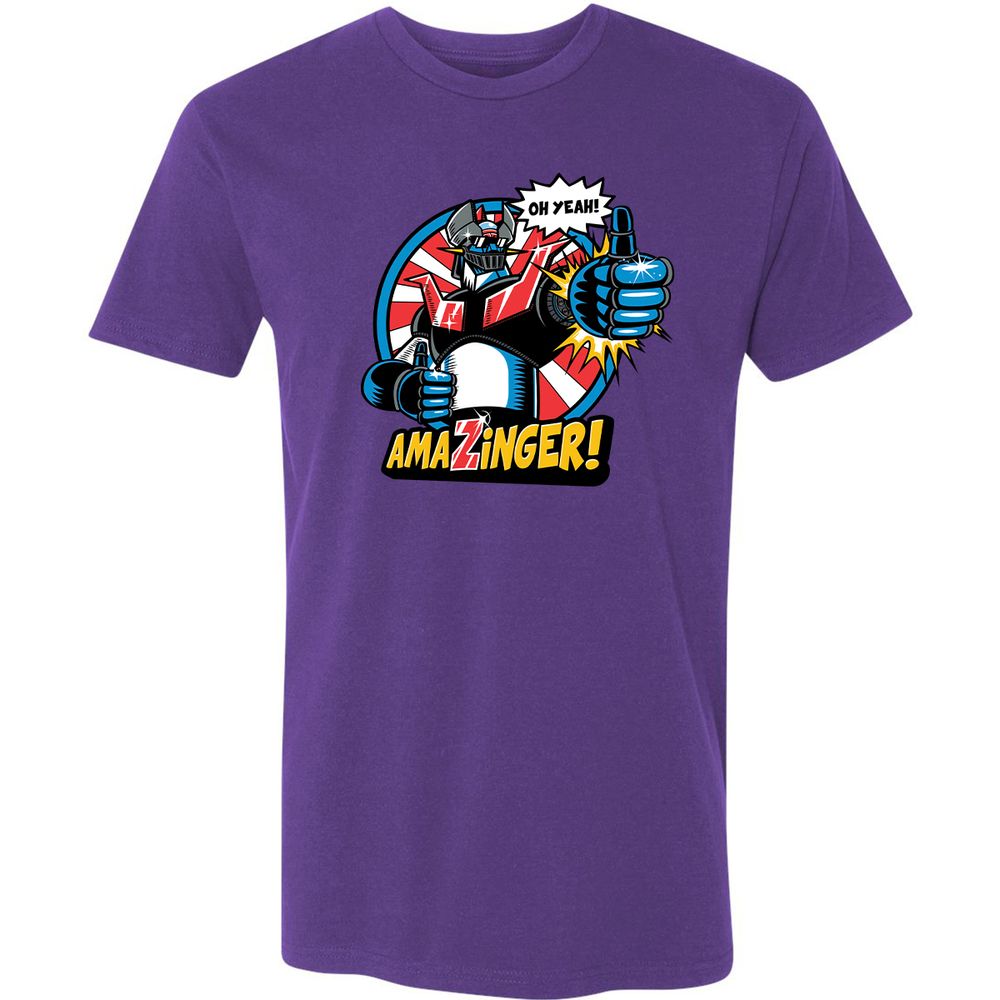 Premium Unisex T-Shirt - XV8M4TUE - Purple Rush - 7