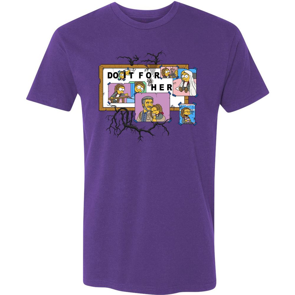 Premium Unisex T-Shirt - ZM71DGNH - Purple Rush - 7