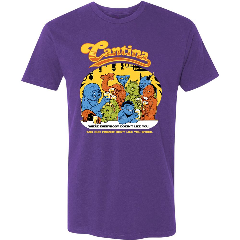 Premium Unisex T-Shirt - PS7VC184 - Purple Rush - 7