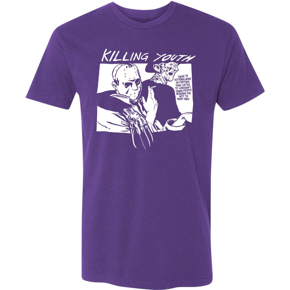 Premium Unisex T-Shirt - Y7C7FUSM - Purple Rush - 7