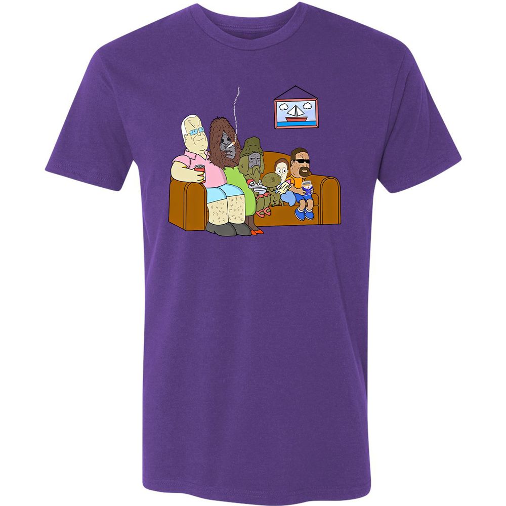 Premium Unisex T-Shirt - CGB3H2SA - Purple Rush - 7