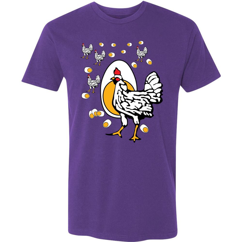 Premium Unisex T-Shirt - YJ51FDAP - Purple Rush - 7