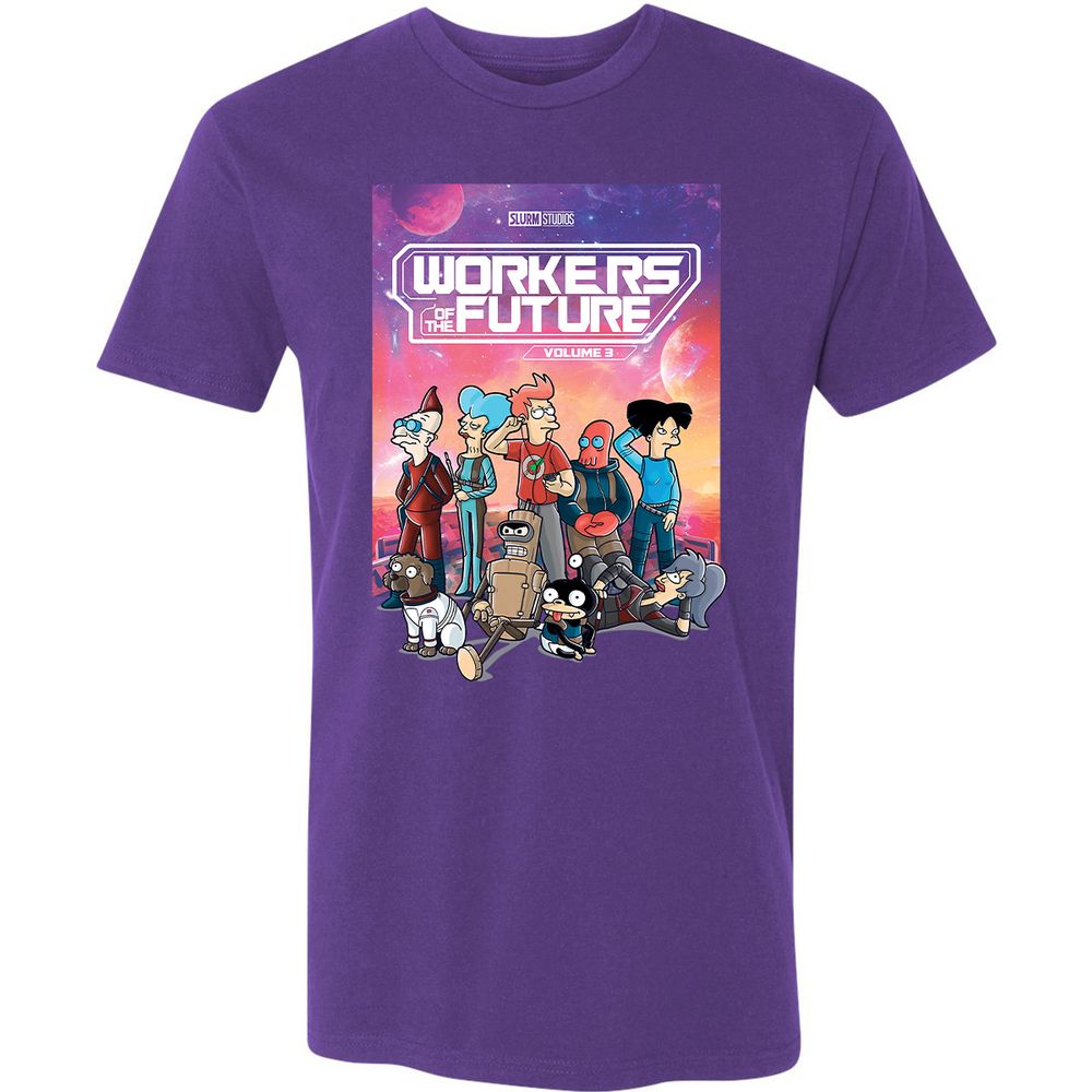 Premium Unisex T-Shirt - A4FHY4G4 - Purple Rush - 7