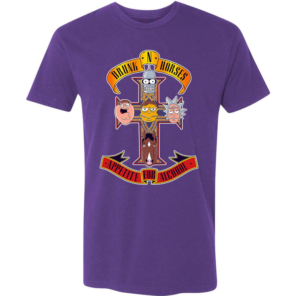Premium Unisex T-Shirt - ET7JH3Y1 - Purple Rush - 7