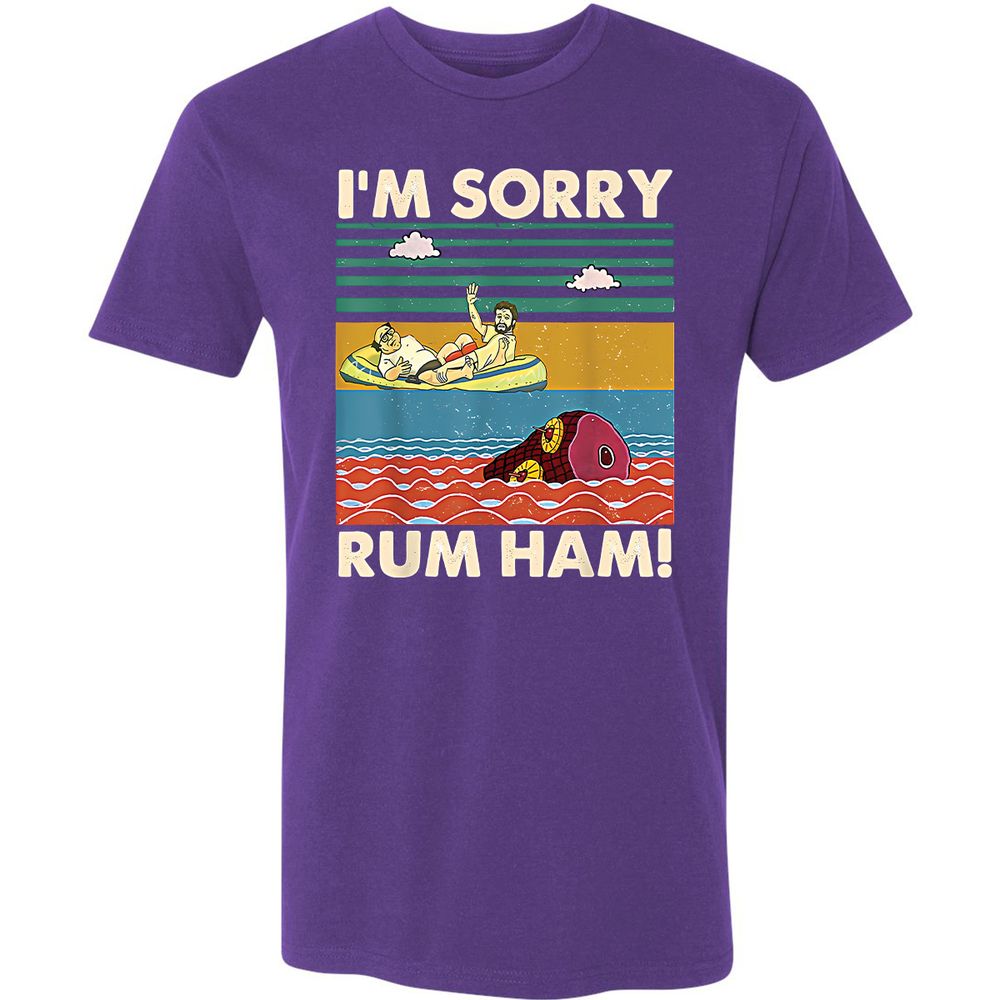 Premium Unisex T-Shirt - D15Q1KNE - Purple Rush - 7