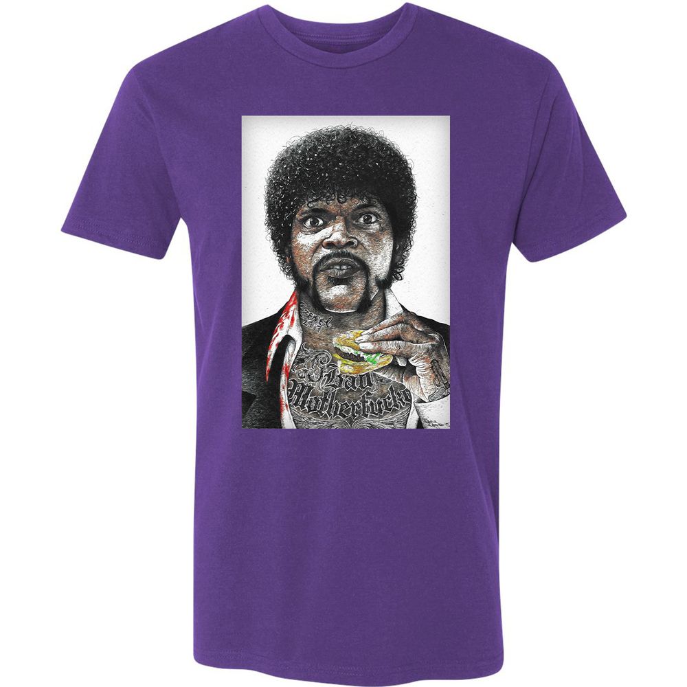 Premium Unisex T-Shirt - M1J2HJS9 - Purple Rush - 7