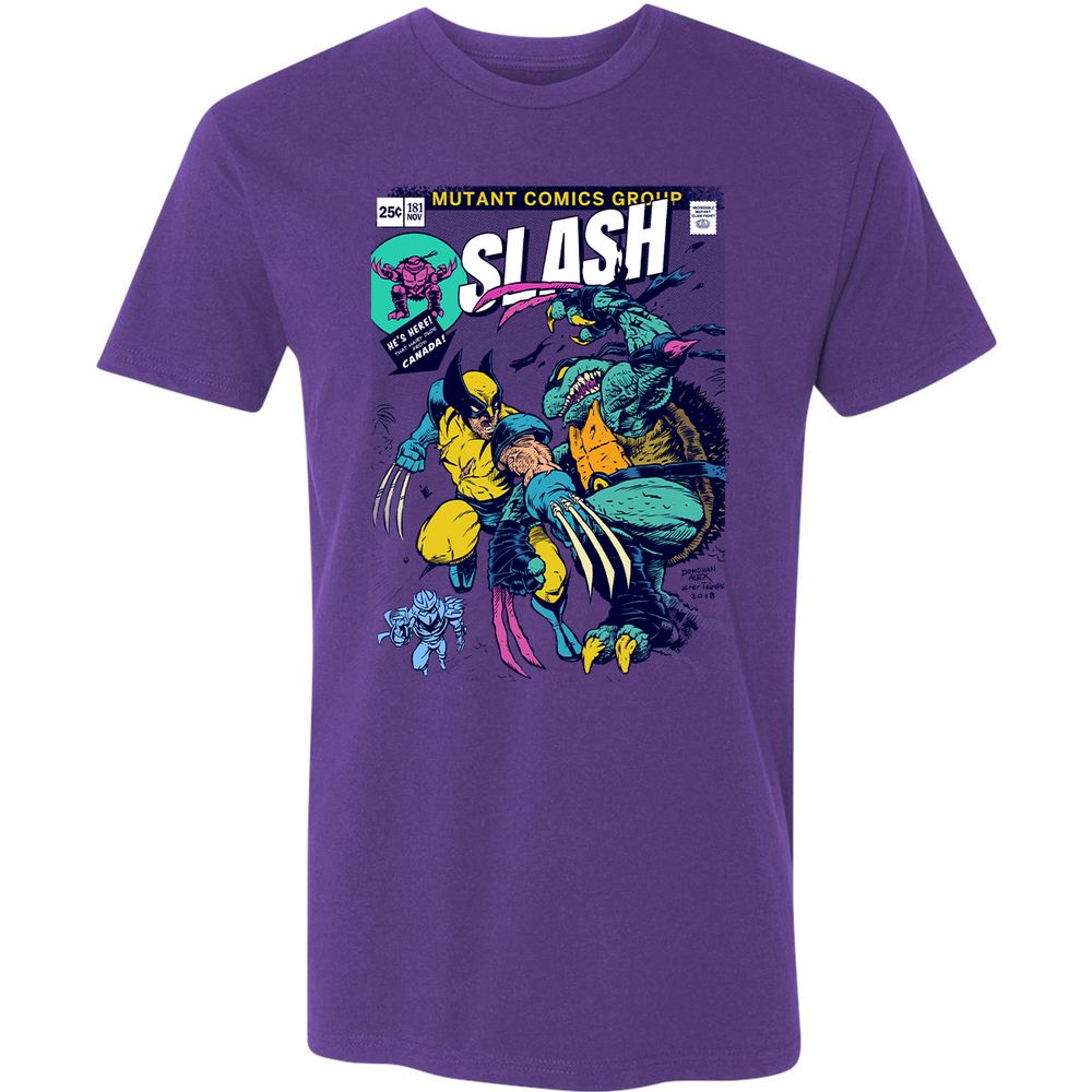 Premium Unisex T-Shirt - WSDR3XCJ - Purple Rush - 7