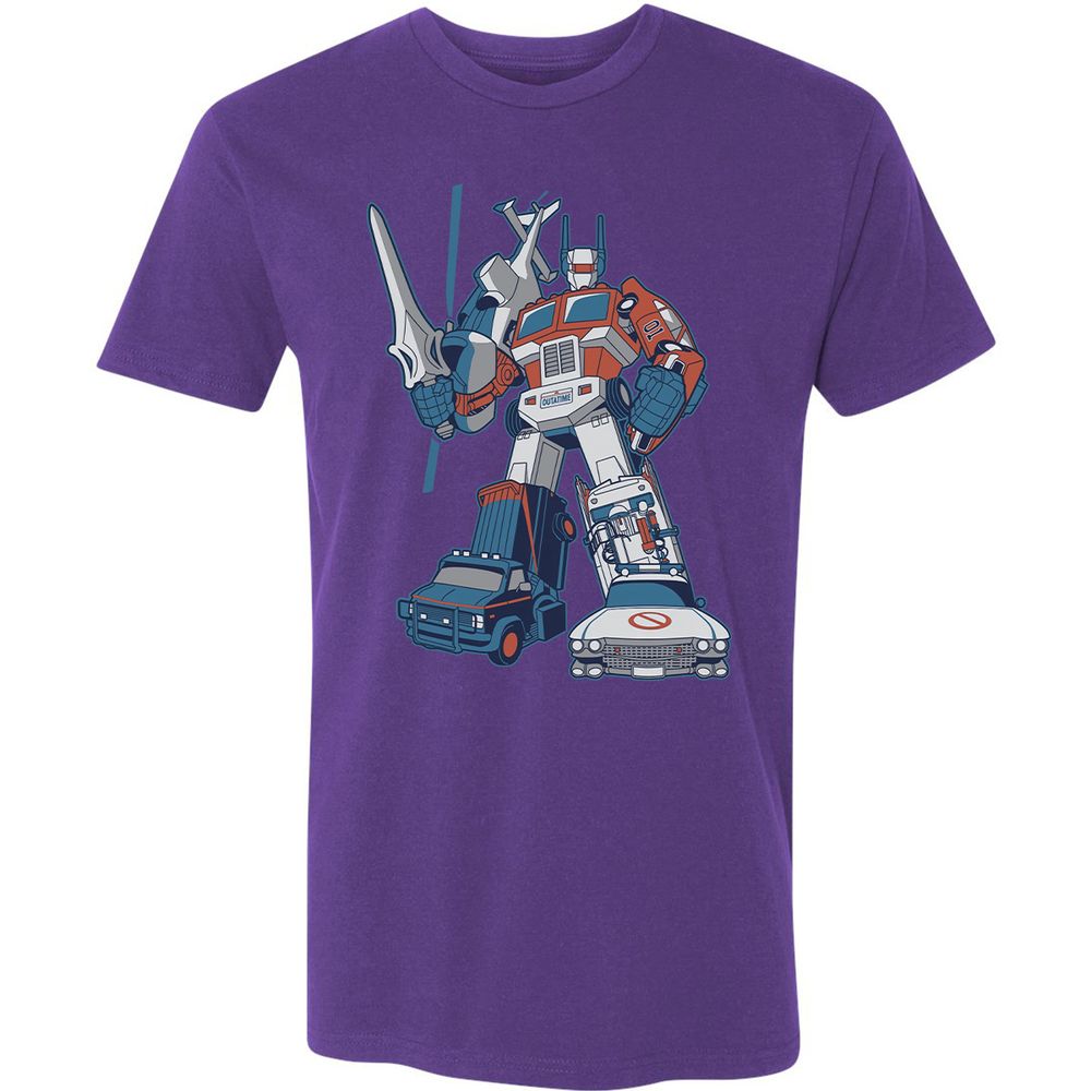 Premium Unisex T-Shirt - W31T5YMH - Purple Rush - 7