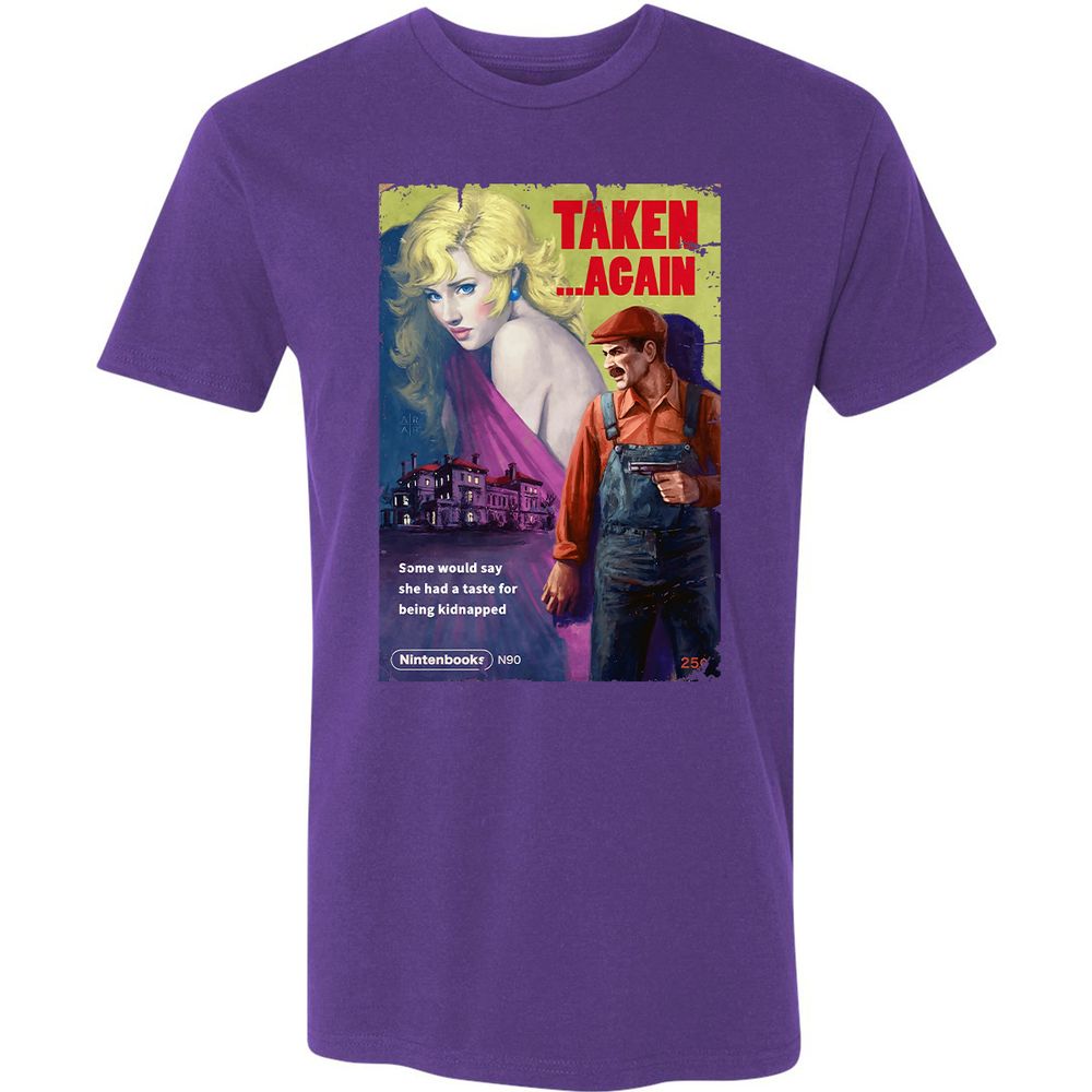 Premium Unisex T-Shirt - W12CVZJE - Purple Rush - 7