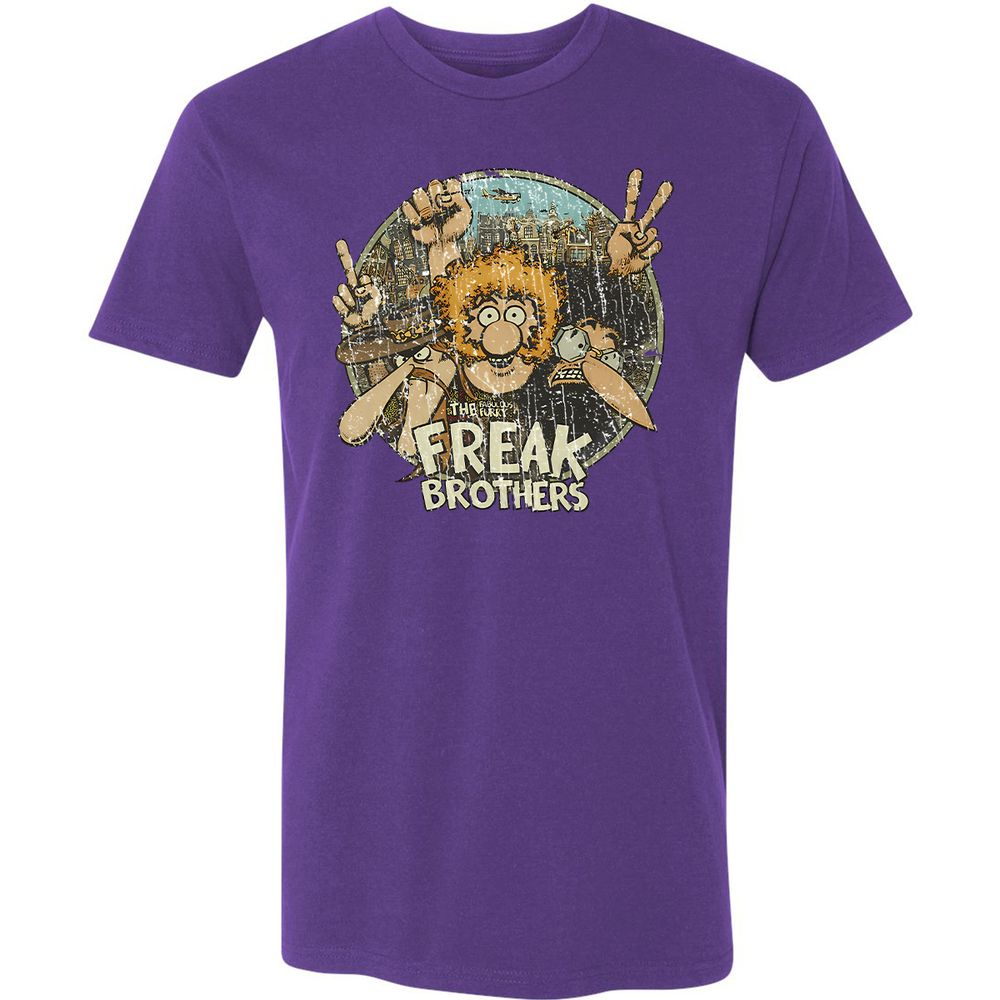 Premium Unisex T-Shirt - GQXDQVCJ - Purple Rush - 7