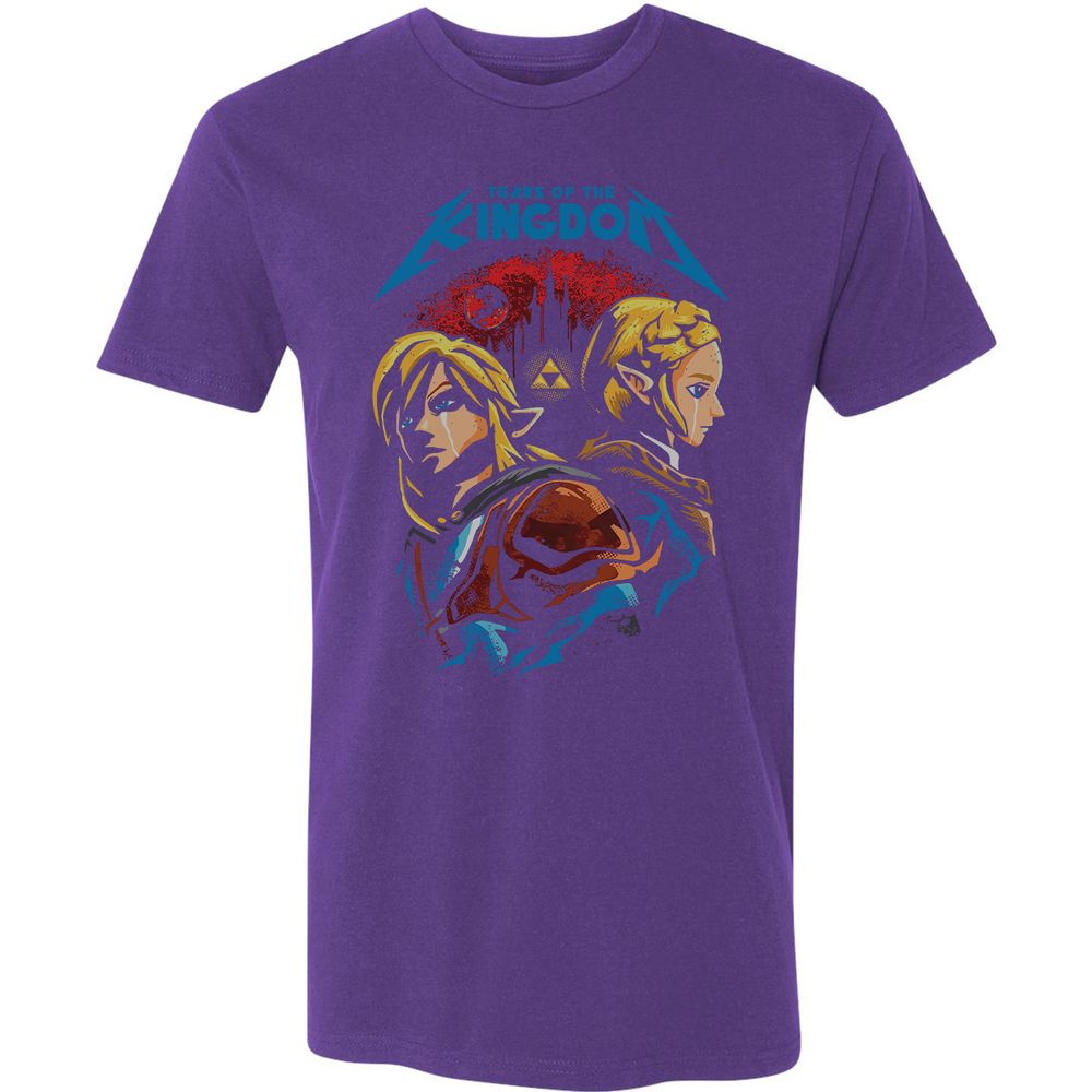 Premium Unisex T-Shirt - 7VR382VV - Purple Rush - 7