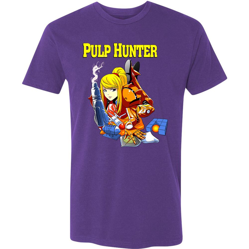Premium Unisex T-Shirt - PMHZC95Q - Purple Rush - 7