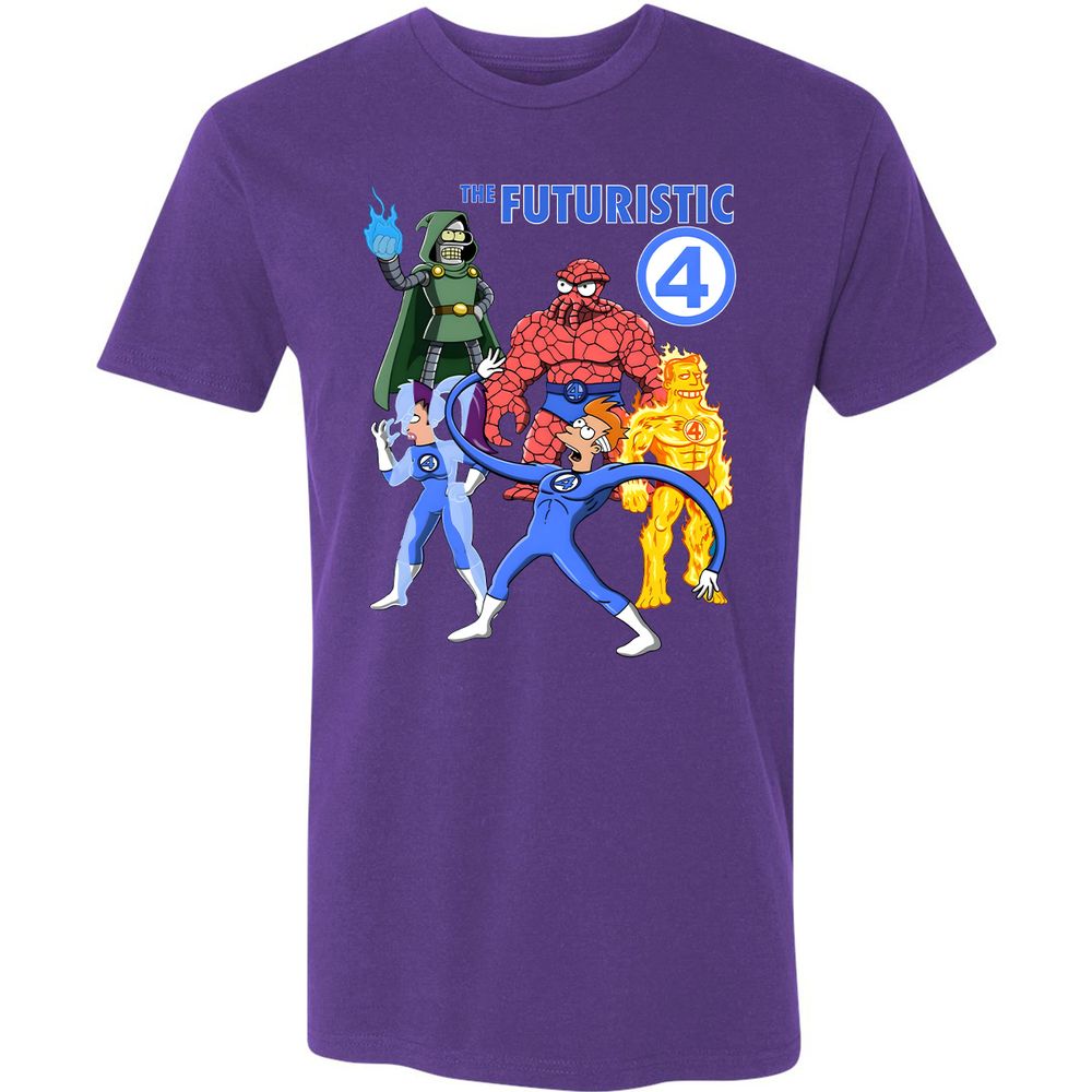 Premium Unisex T-Shirt - GJBFF6LG - Purple Rush - 7