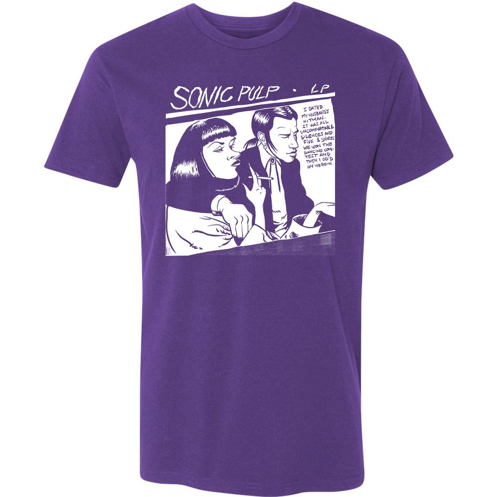 Premium Unisex T-Shirt - X995MKPL - Purple Rush - 7