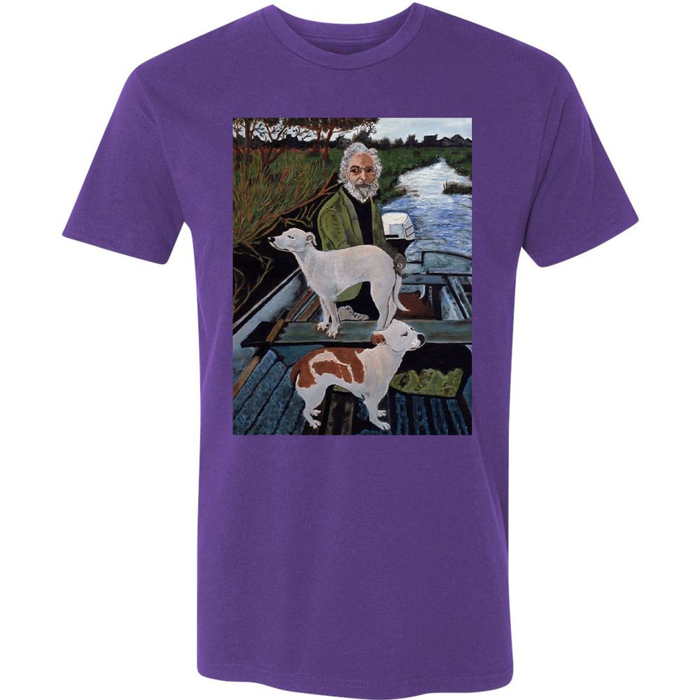 Premium Unisex T-Shirt - LYJQ31A4 - Purple Rush - 7