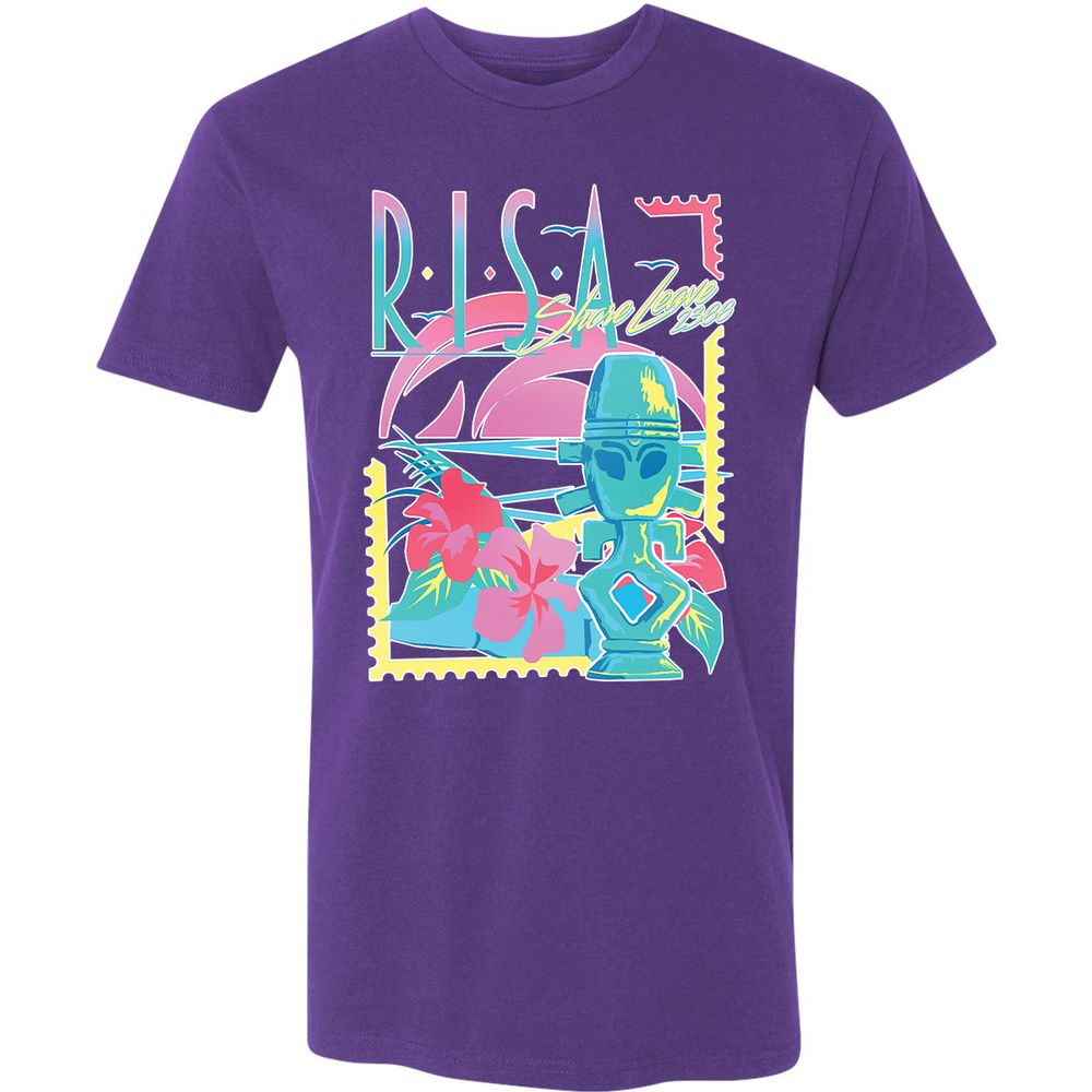 Premium Unisex T-Shirt - CC9SEZ5N - Purple Rush - 7